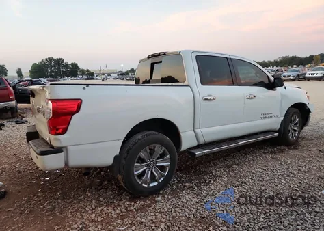 2018 Nissan Titan Sv z USA, uszkodzony, nr VIN 1N6AA1E64JN504489